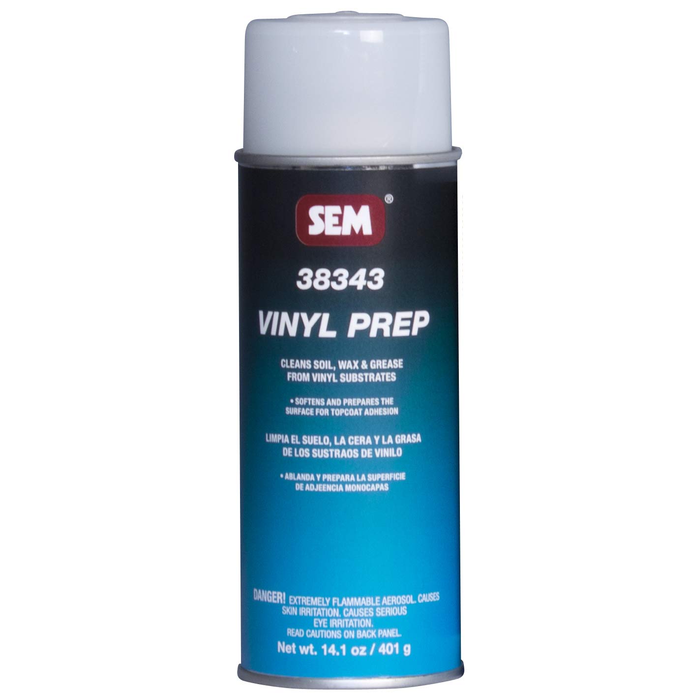Amazon.com: SEM SEM38343 Aerosol Spray (Vinyl Prep - 13.3 oz Can
